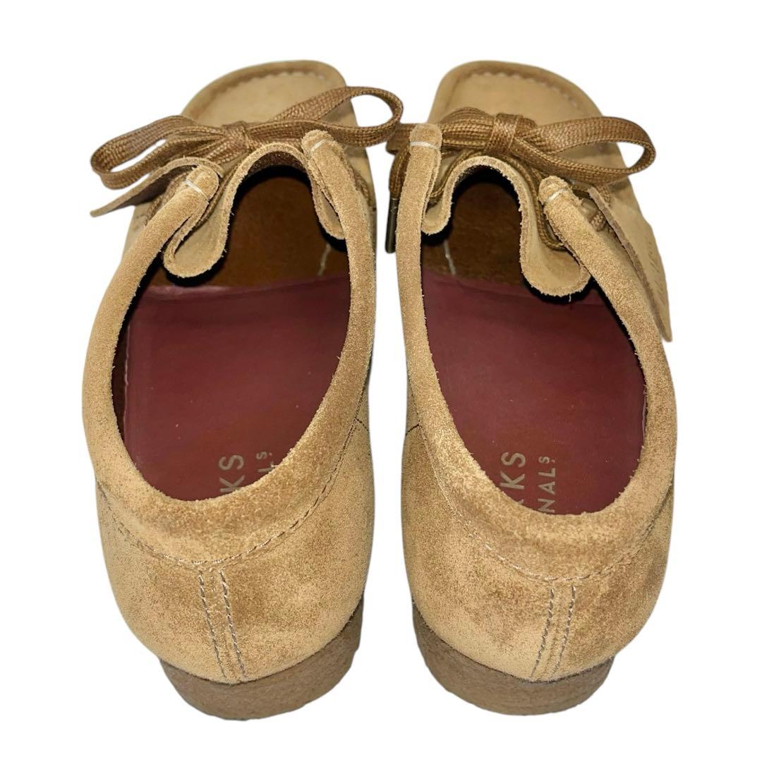 【極美品】◾️Clarks ORIGINAL◾️ワラビー◾️左右三角タグ◾️スエード◾️