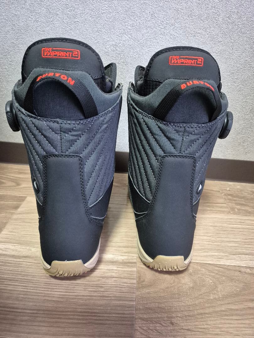 a*a様 BURTON IMPRINT 2 スノーボードブーツ 7W　ブラック２