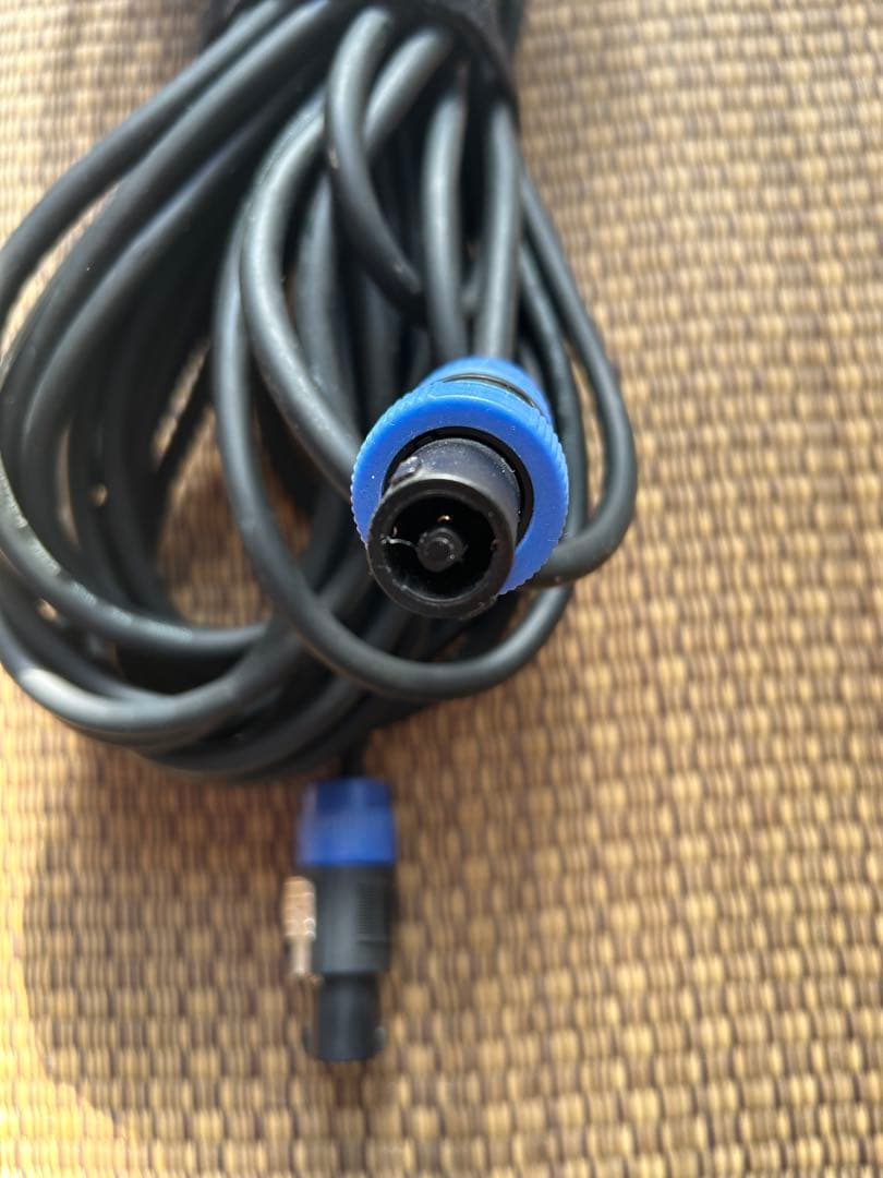 スピコンスピーカーケーブル 19、15、5、1.5m の計9本