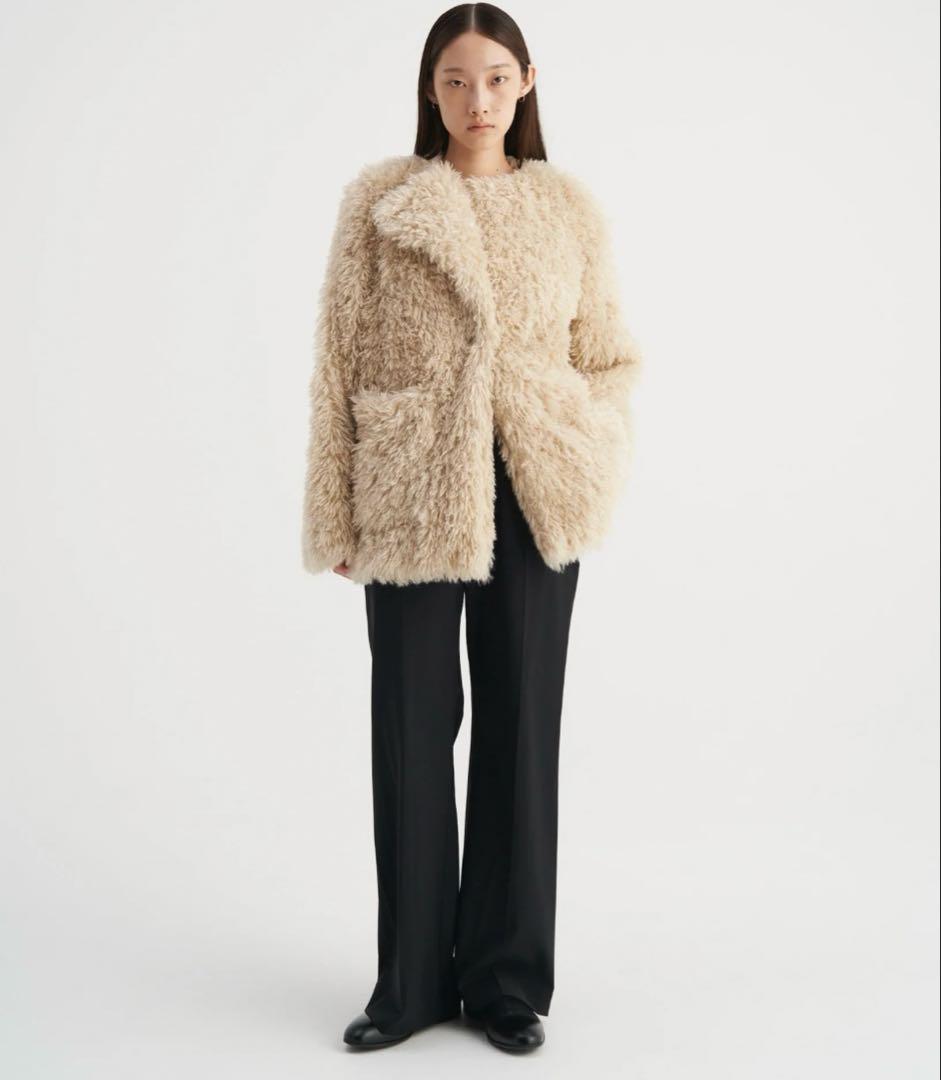 未使用に近い　Venica Odette Classical fur coat