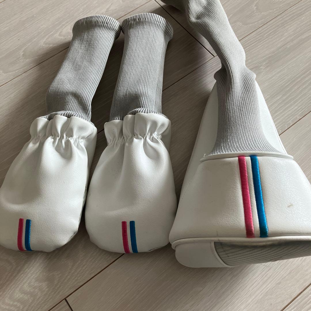 ゼクシオ　XXIO12 LADIES ウッド3本セット　エクリュホワイト