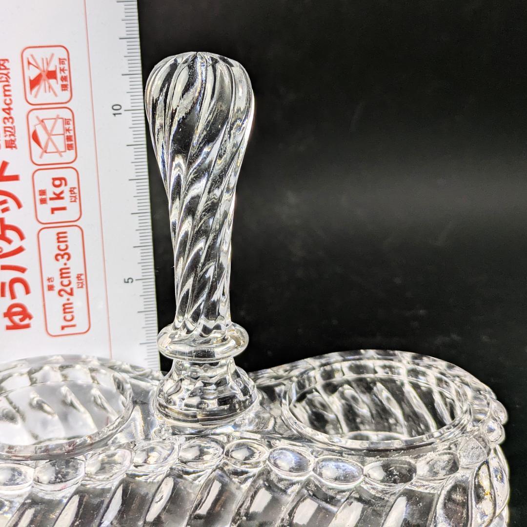 satoさん専用 レトロなダイニングに★バカラ バンブー ソルト ペッパー スタ