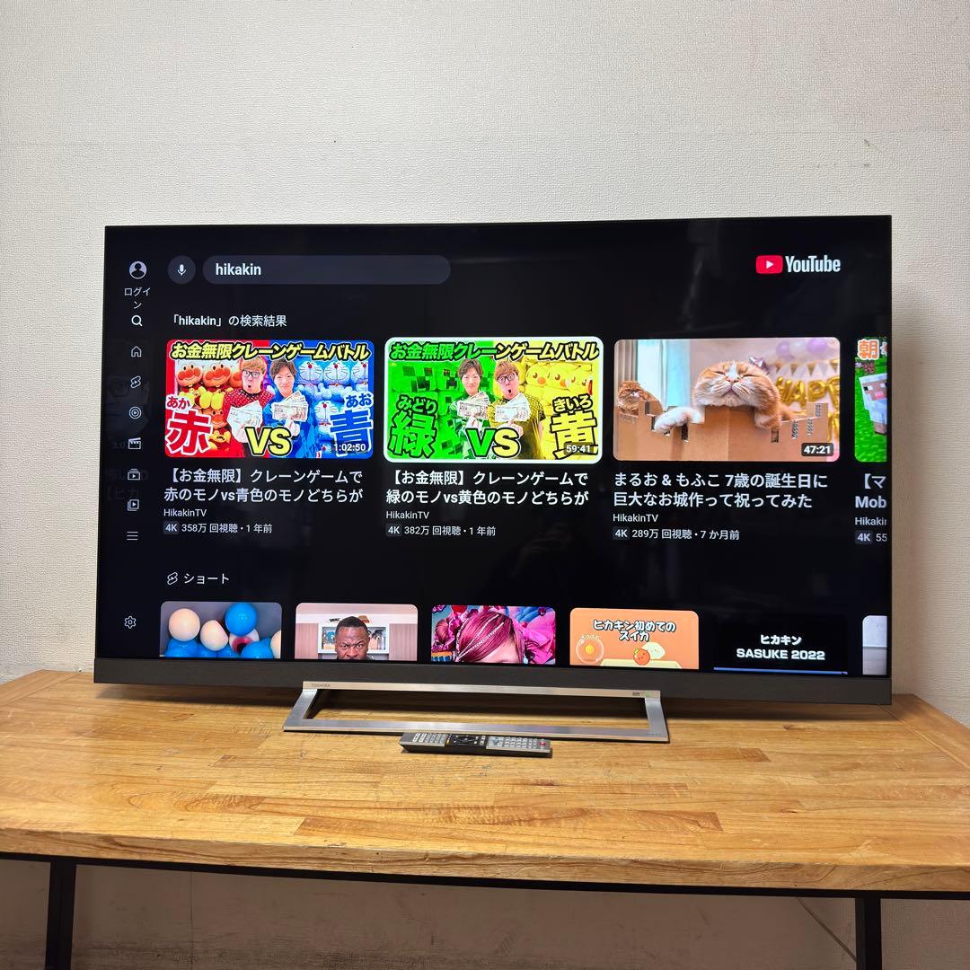 東芝 65V型 4K 液晶テレビ REGZA 65Z730X 動画配信アプリ搭載