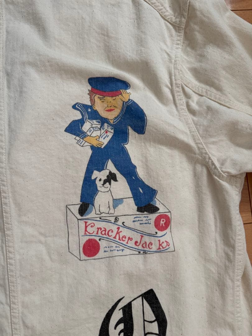 WESTOVERALLS メモリアル カバーオール F-TYPE エクリュ