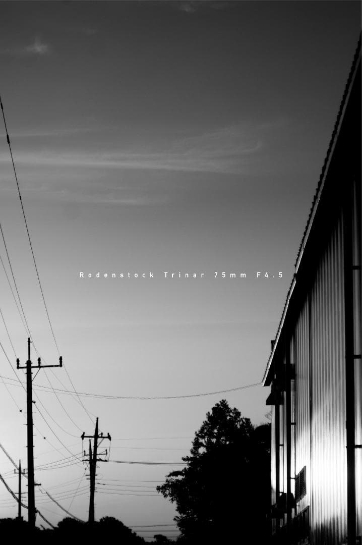 ★名門★Rodenstock Trinar 75mm F4.5 Lマウント 美品