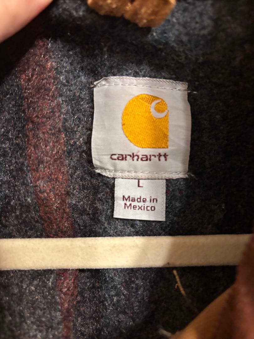 Carhartt カーハート チョアコート カバーオール L 企業ロゴ USA