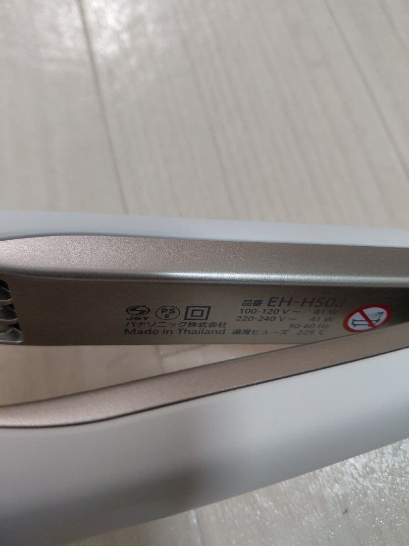 Panasonic ナノケア ストレートヘアアイロン EH-HS0J