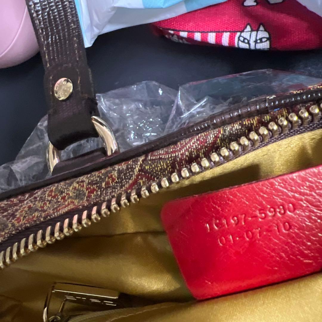 新品タグ付 ETRO 正規品 ギャラ付 希少ジャカード ボストンバッグ