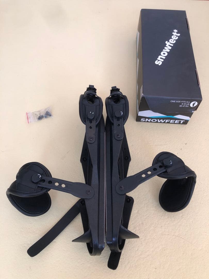 feet スノーフィート ブラック 収納袋付き（正規品）