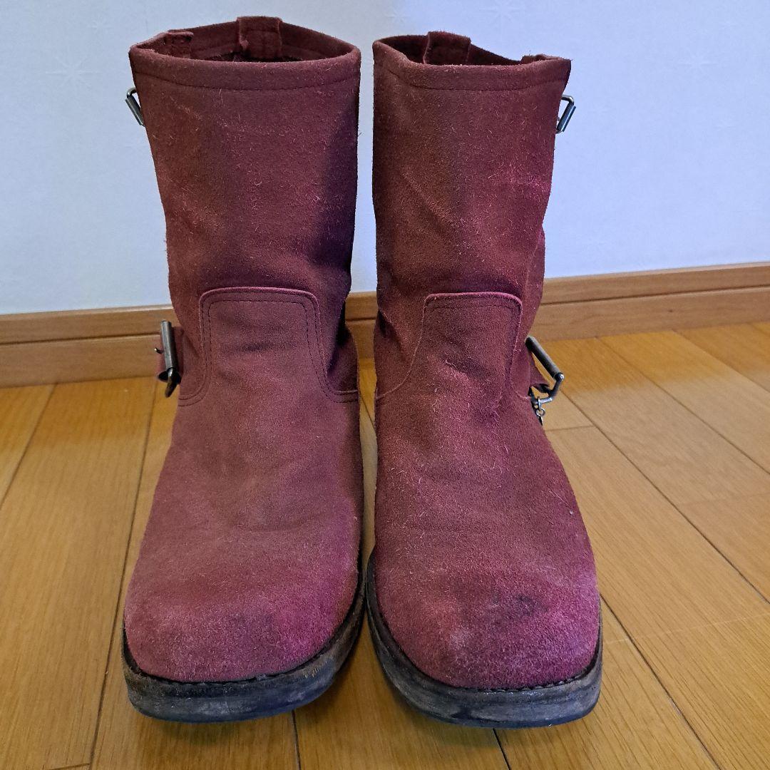 q*様 【名作】UNDERCOVERbut期 スウェード レザー エンジニアブー