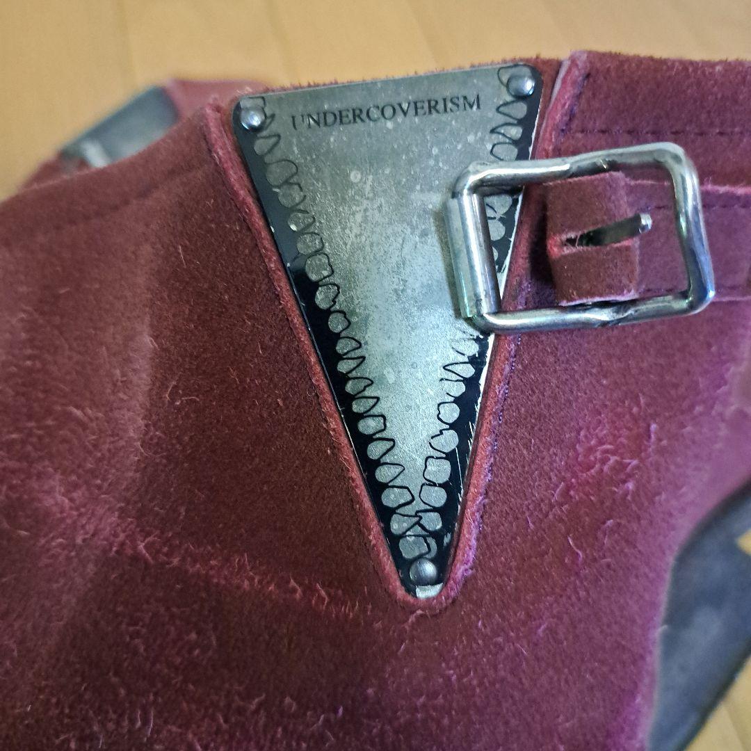 q*様 【名作】UNDERCOVERbut期 スウェード レザー エンジニアブー
