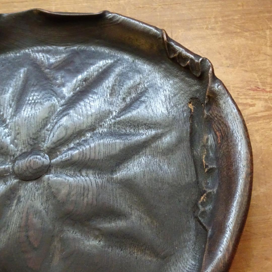 龍*ん様 お盆　くり抜き盆　菓子盆　茶道具 古民具　民藝　煎茶盆 ？　唐物 ？