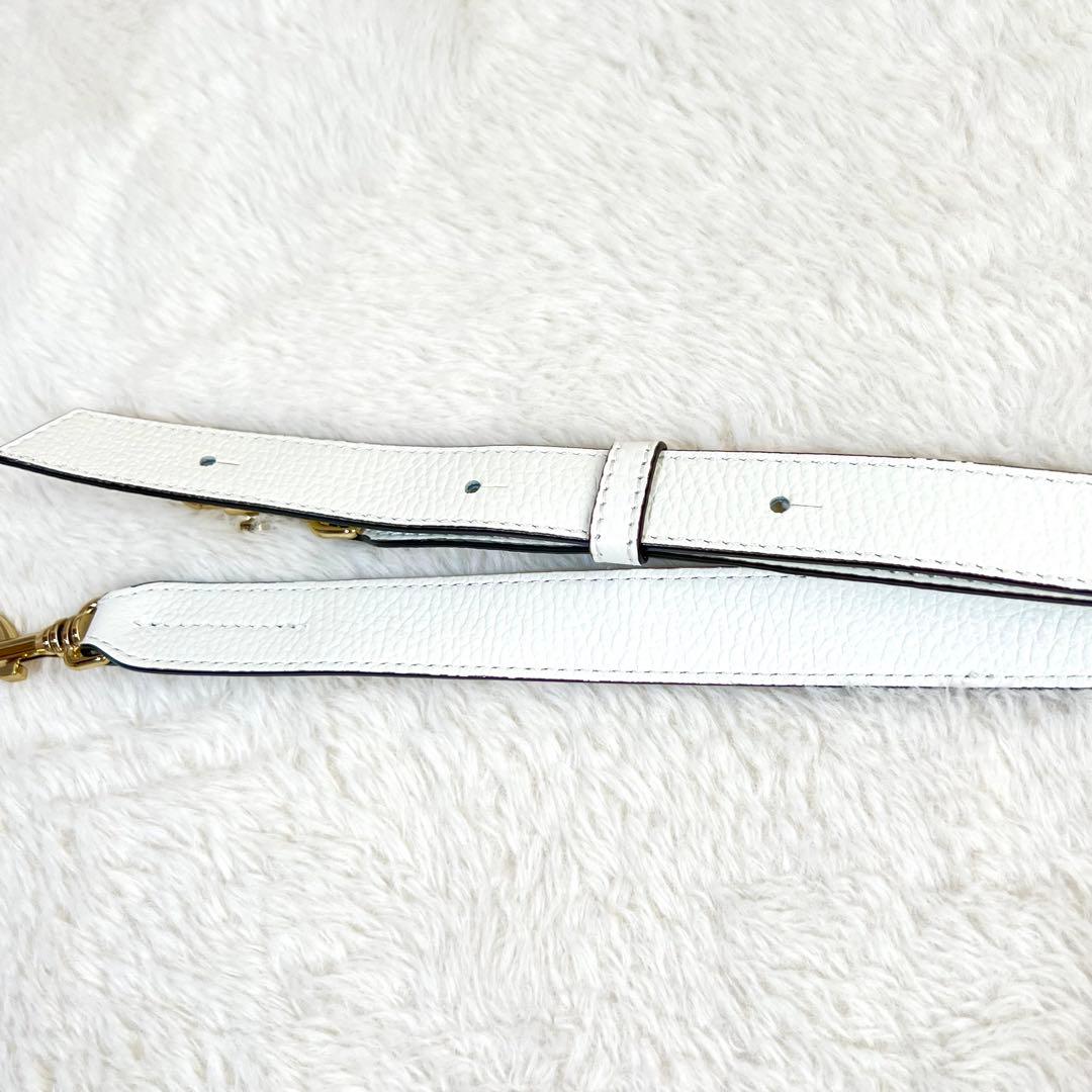 美品✨ロリステッラ かごバッグ 2WAY ショルダーバッグ ハンドバッグ 白