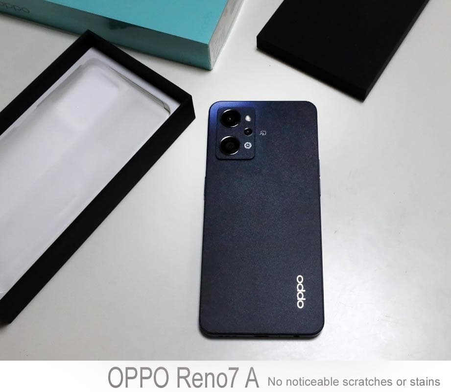OPPO Reno7 A　SIMフリー　美品 ケース2個つき