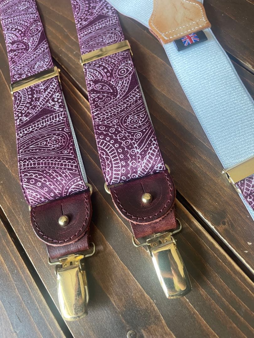 【最終価格】アルバートサーストン　サスペンダー