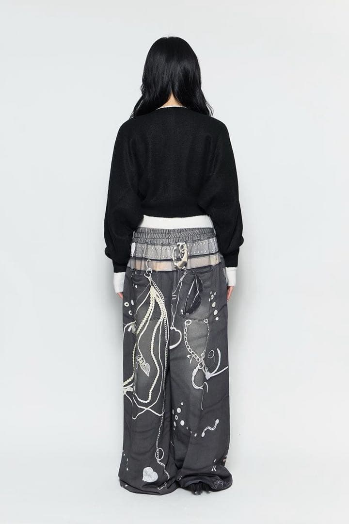 THEREDTHREAD print sweat2 スウェットパンツ 最安値