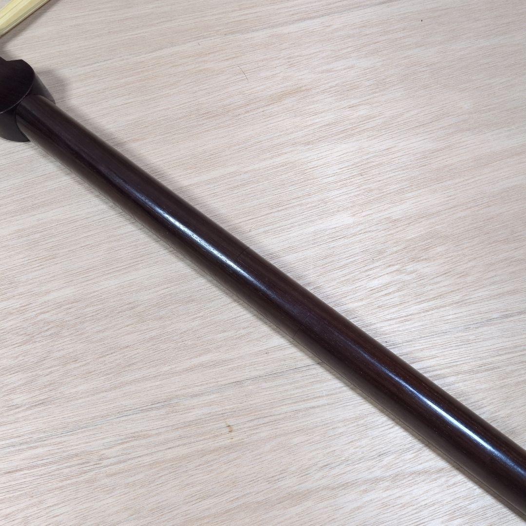 日本橋 鶴屋三絃店 三味線　東地唄　紫檀　皮破れ　和楽器