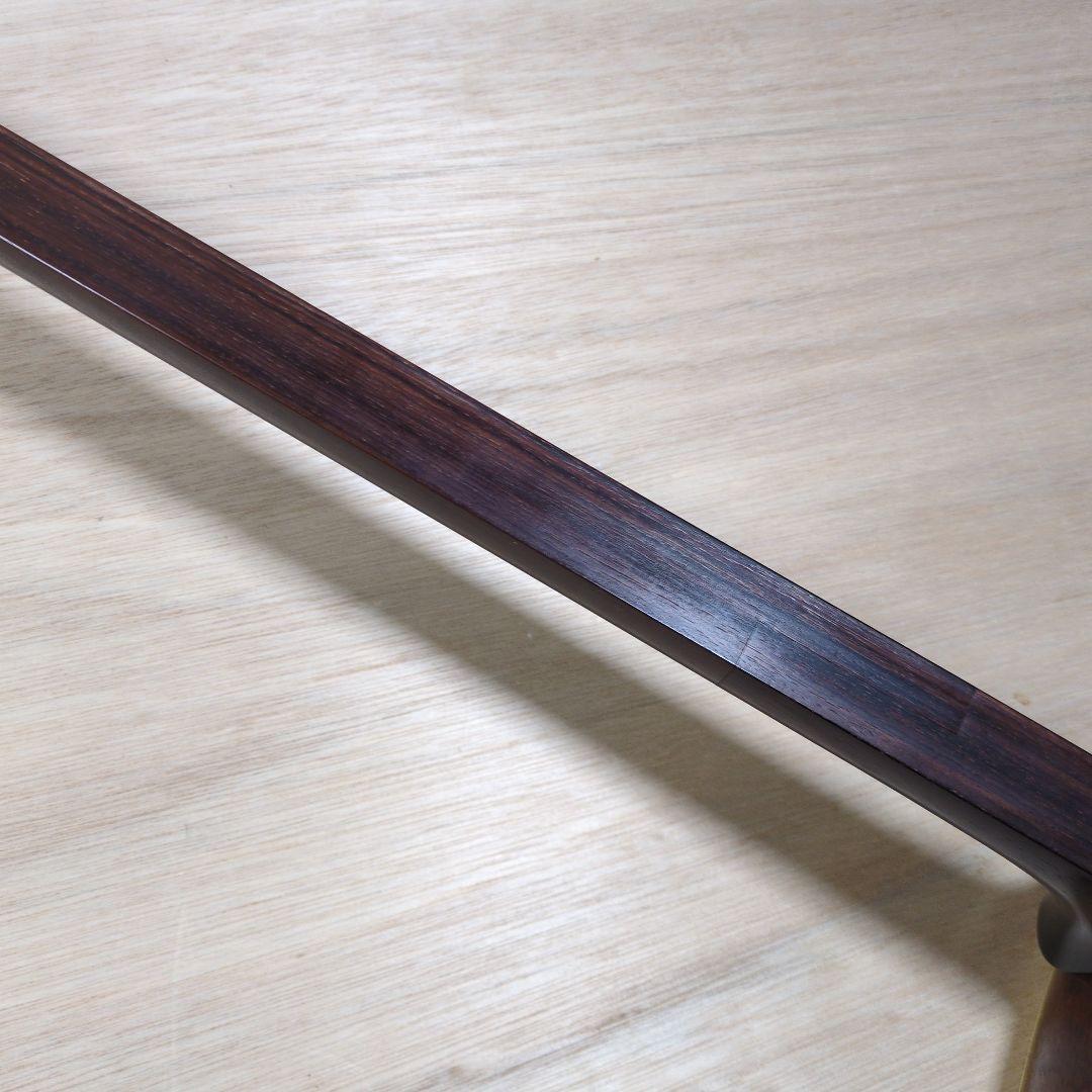 日本橋 鶴屋三絃店 三味線　東地唄　紫檀　皮破れ　和楽器