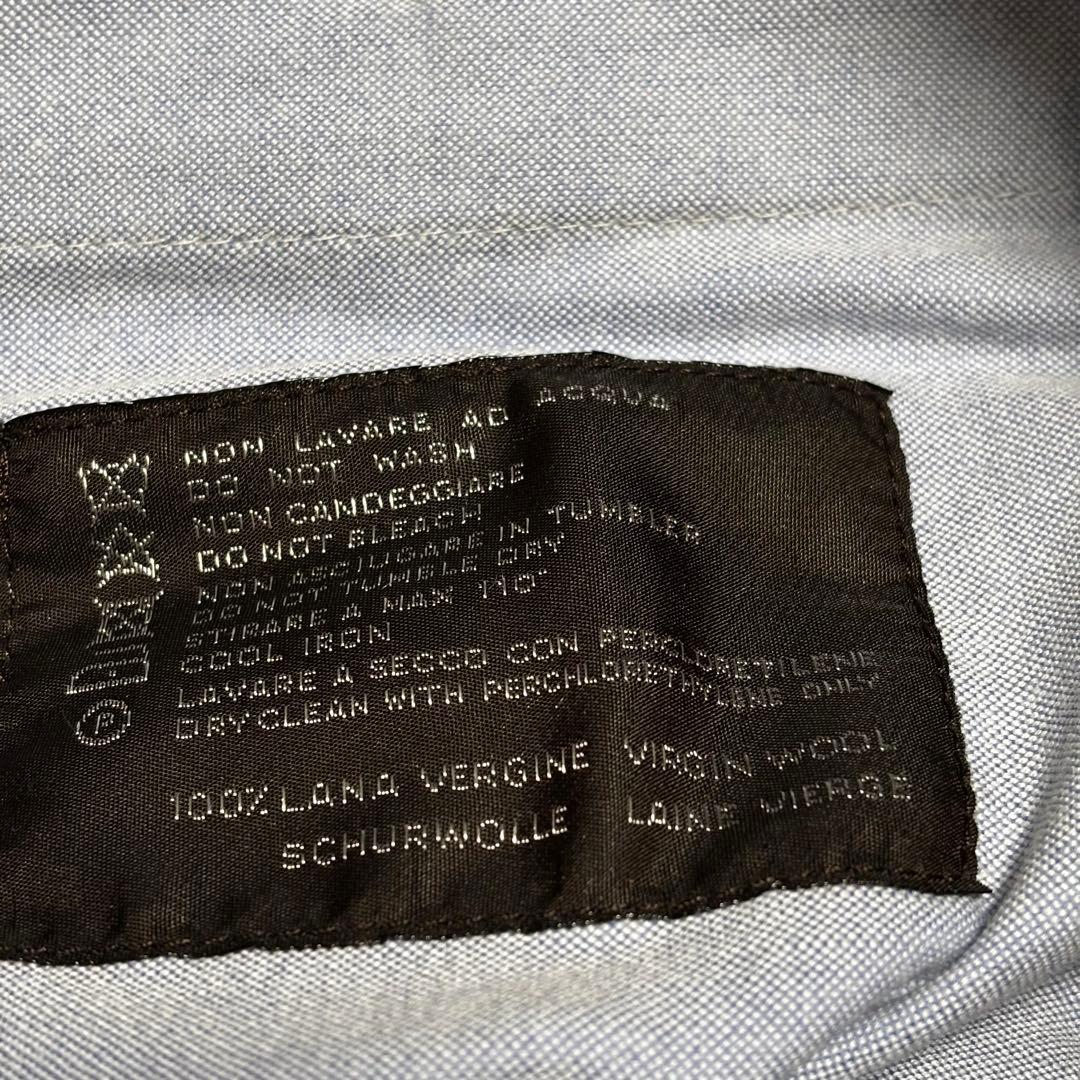 【ピーティーゼロウーノ PT01】ウール　パンツ　チェック　グリーン　メンズ