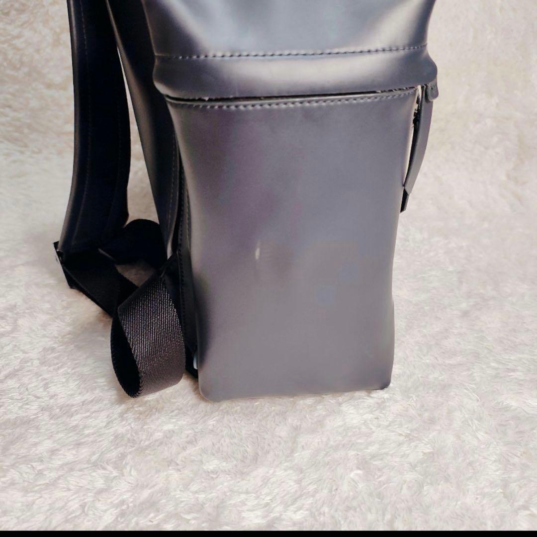 HUNTER トップクリップ ラバーコーティング レザー ネイビー