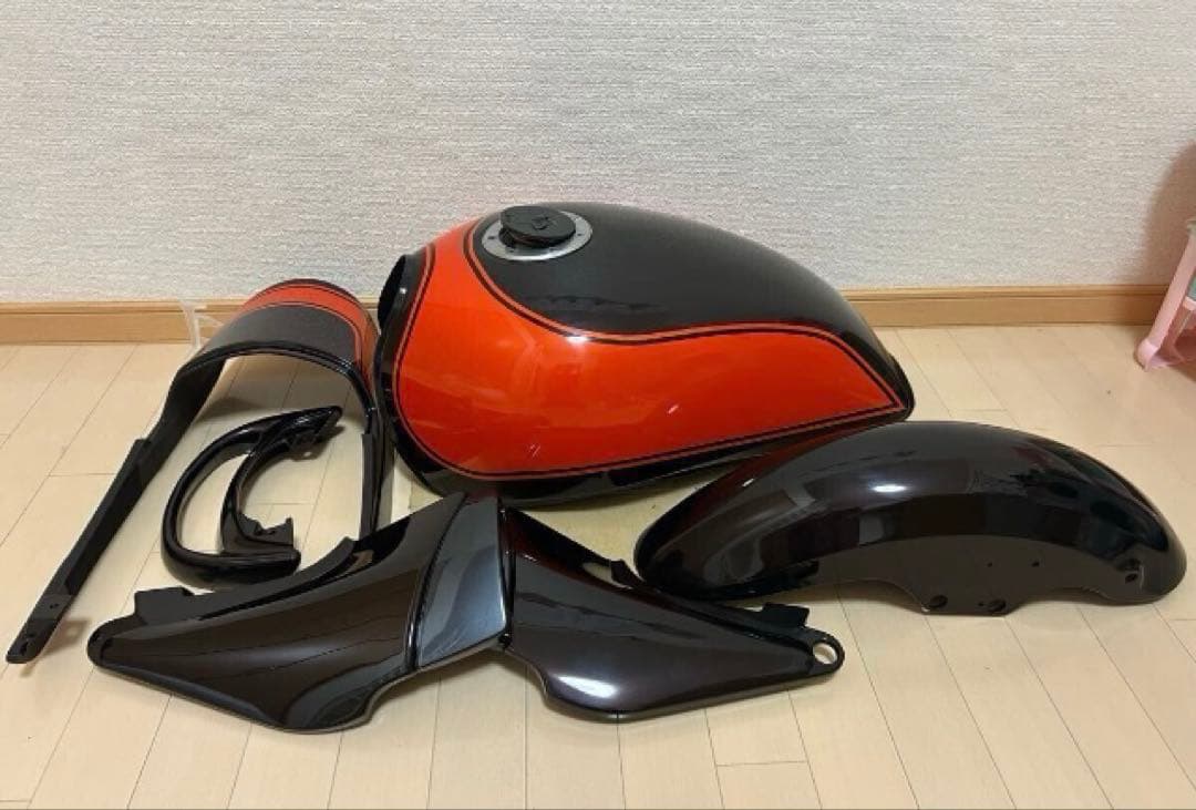 ゼファー750 外装セット　火の玉