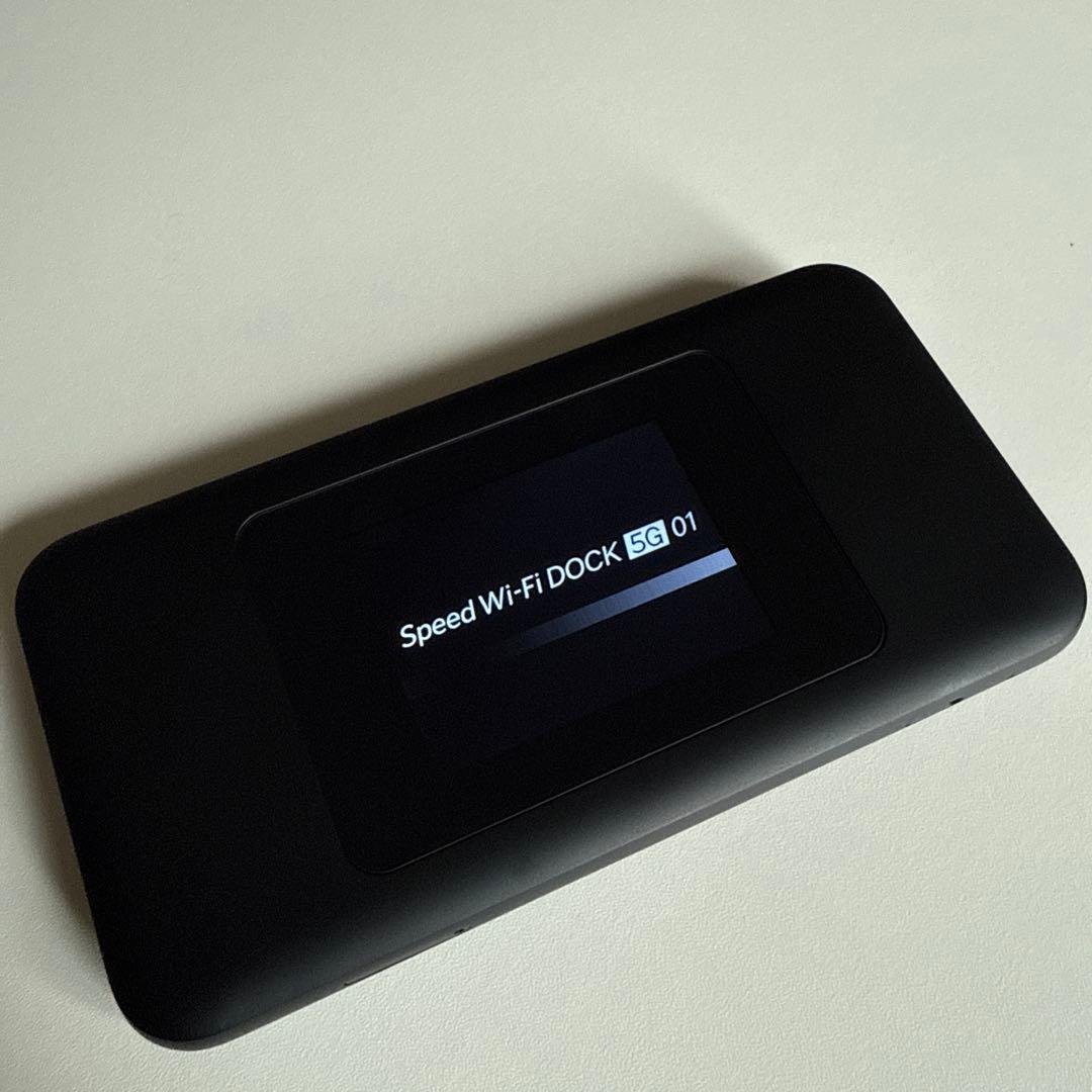 UQ WiMAXルーター 『Speedo Wi-Fi DOCK 5G 01』