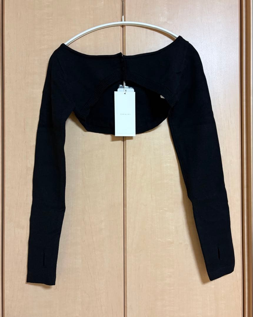 Andmary aine set mini dress ベージュ S