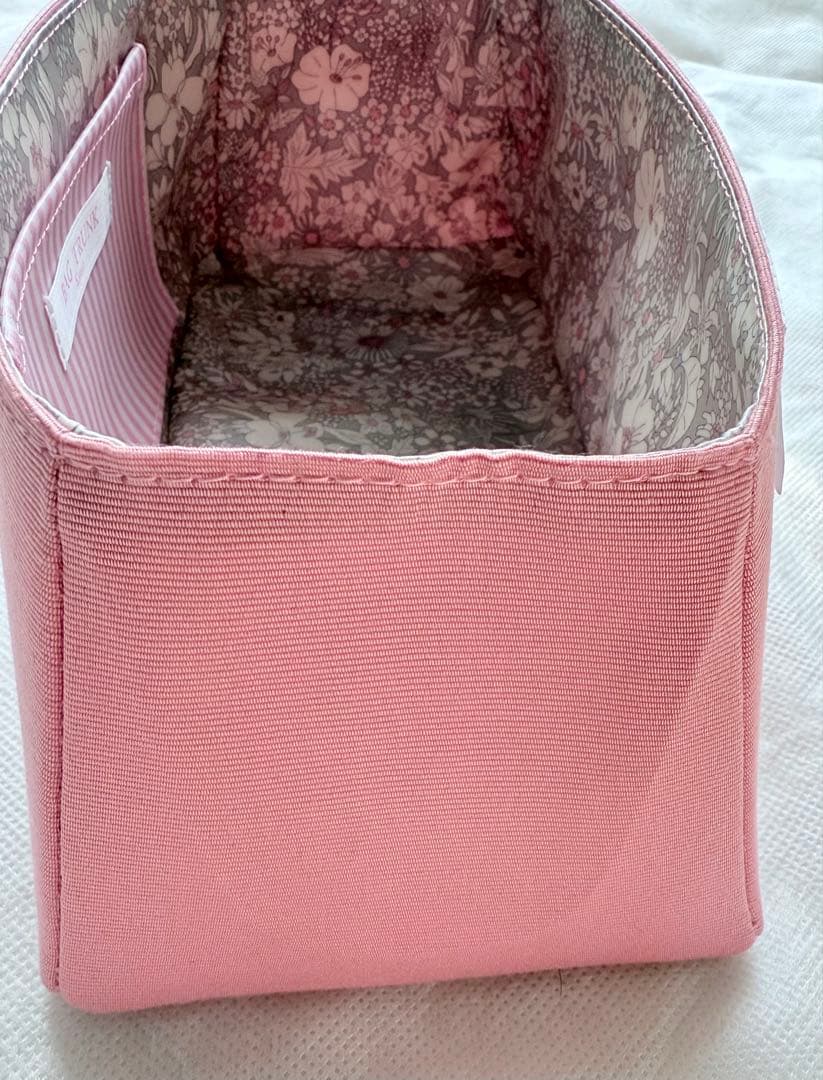 bagtrunk バッグトランク バーキン25 バッグインバッグ 花　ストライプ