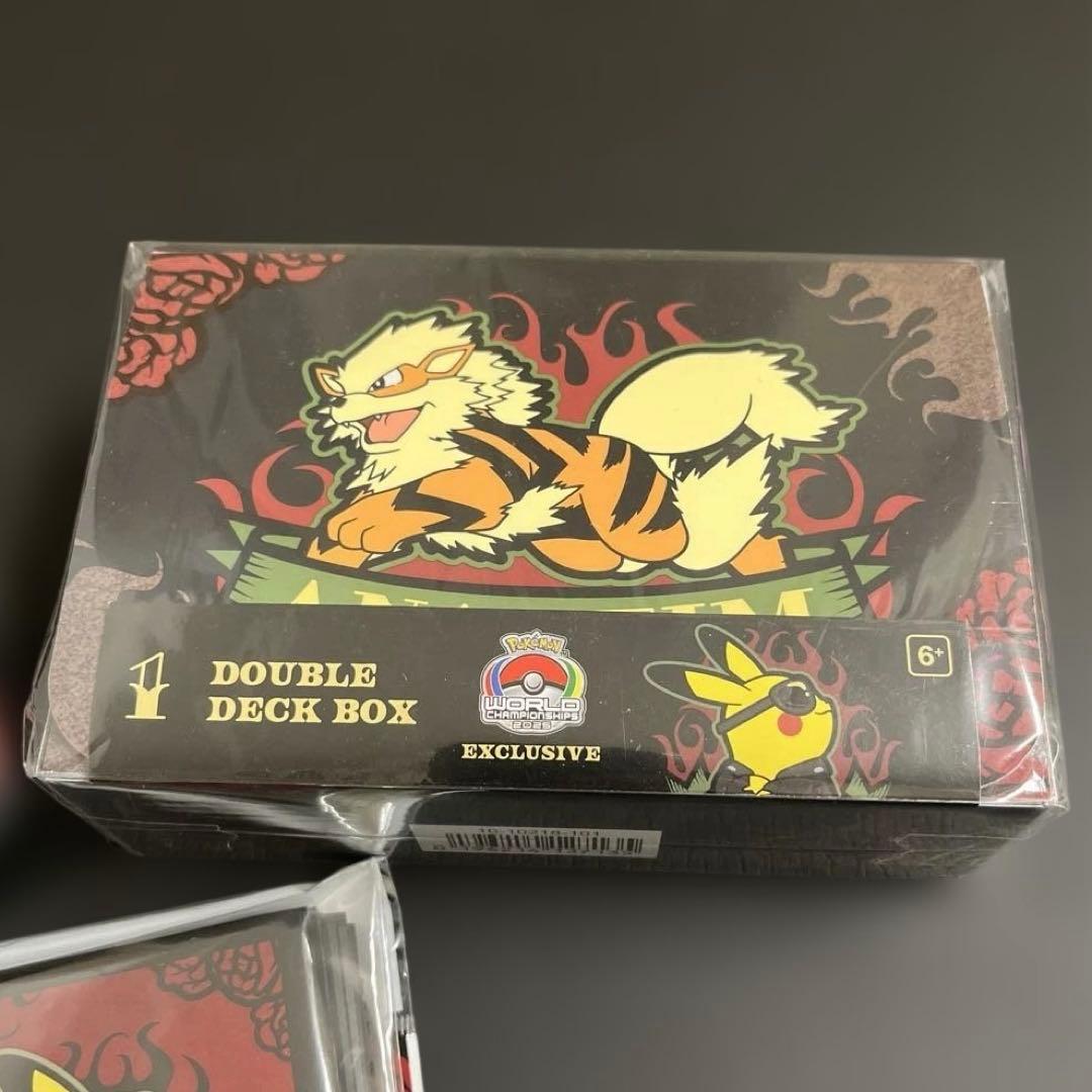 WCS2025 アナハイム限定　カードサプライセット　ピカチュウ　ウインディ