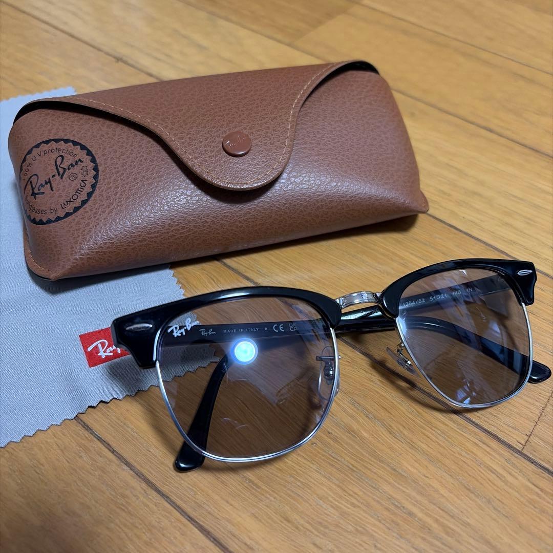 Ray-Ban レイバン CLUBMASTER RB3016 ケース付 傷あり