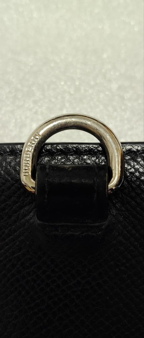 Kです様　バーバリー キーケース TBロゴ サフィアーノレザー 6連 ブラック