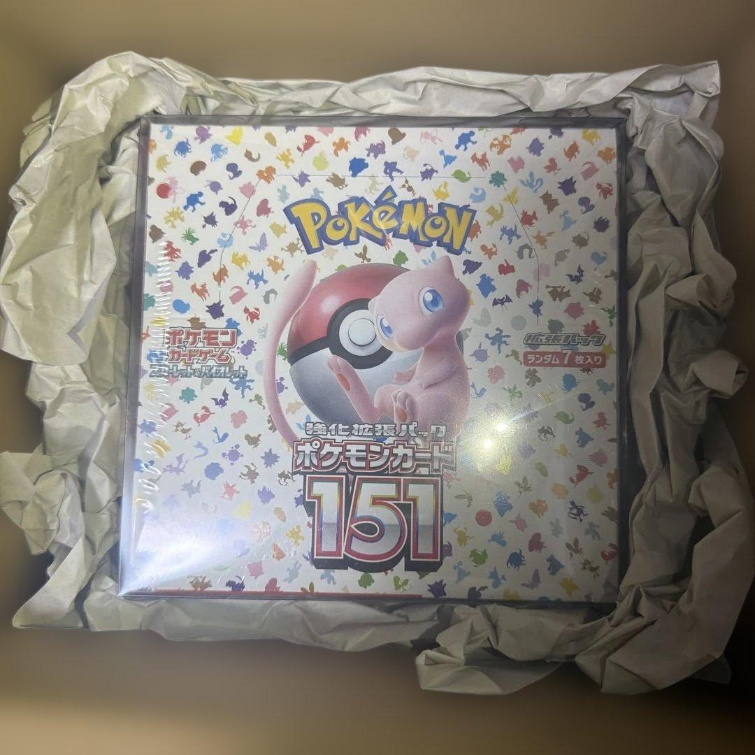 ポケモンカード151 未開封シュリンク付き （金土日値下げ元:40444）