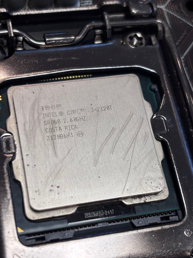 ASRock Z68M-ITX/HT + CPU i3 2120T リモコン付き