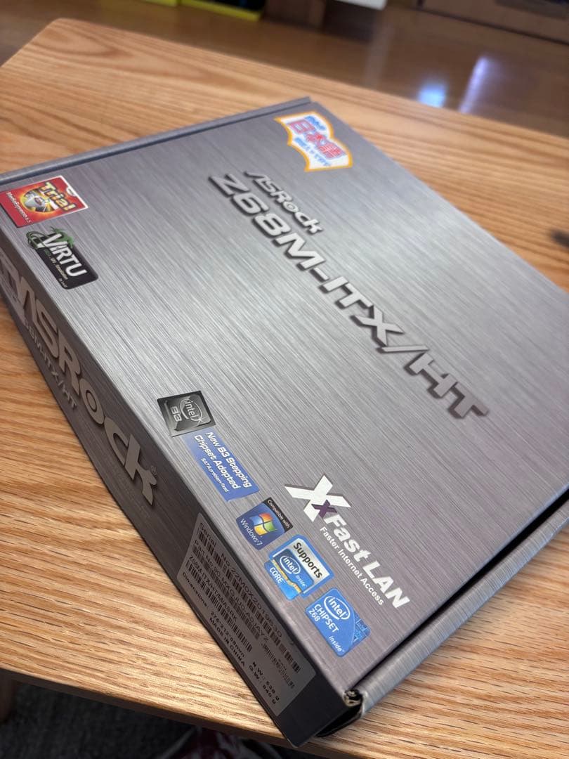 ASRock Z68M-ITX/HT + CPU i3 2120T リモコン付き