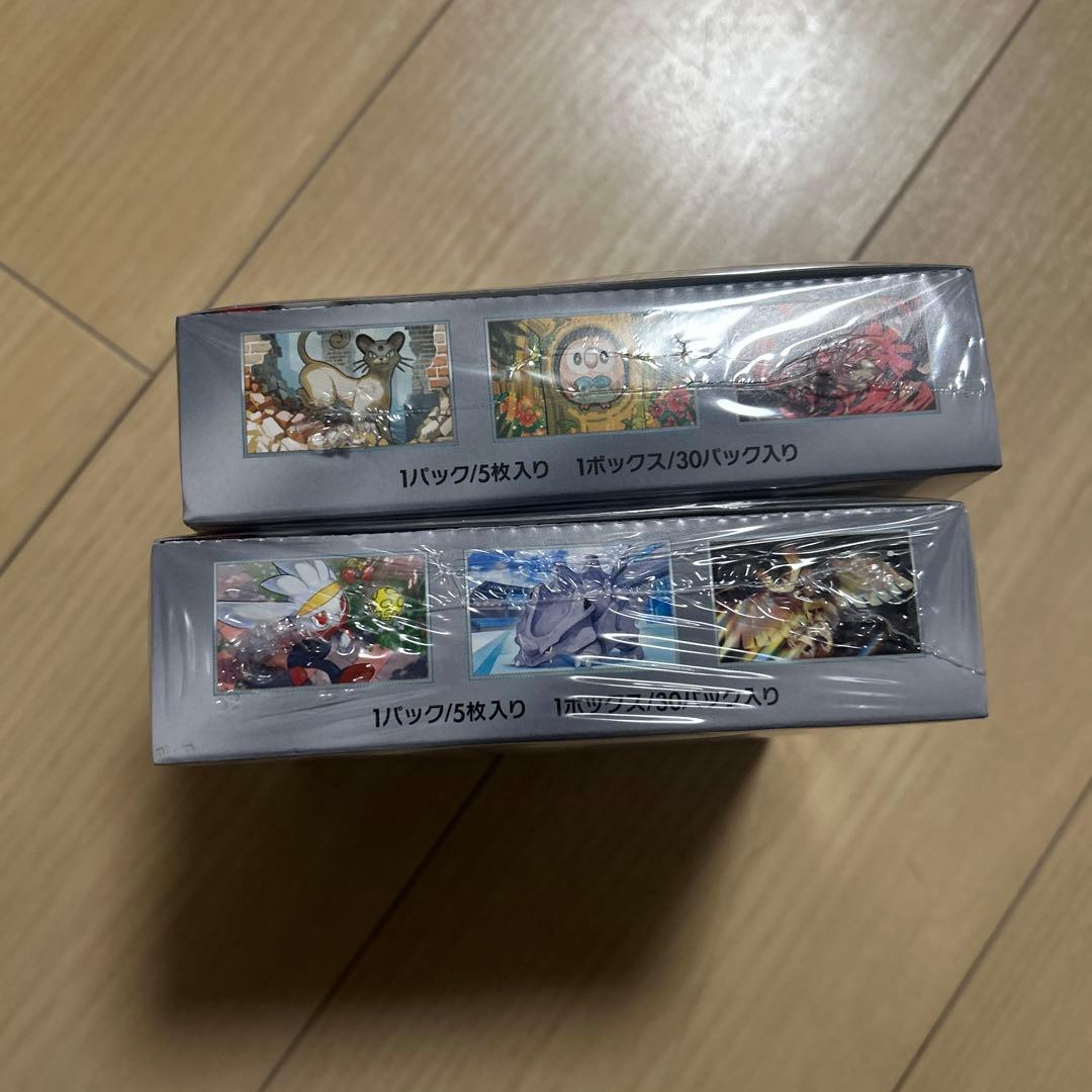 ポケモンカード ナイトワンダー・ステラミミラクルセット　未使用、BOX