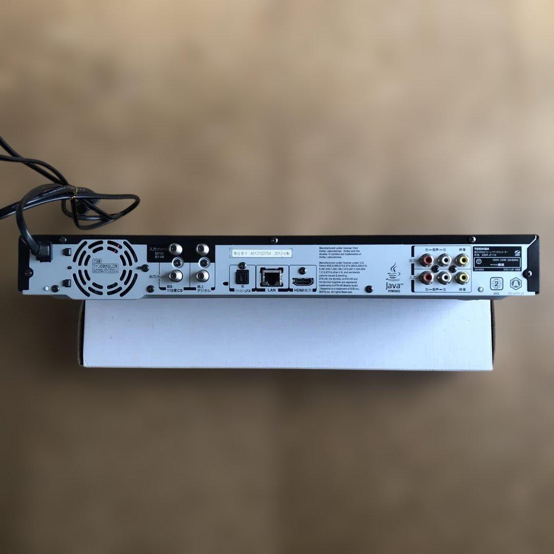 東芝 REGZA DBR-Z110 HDD&ブルーレイディスクレコーダー 1TB