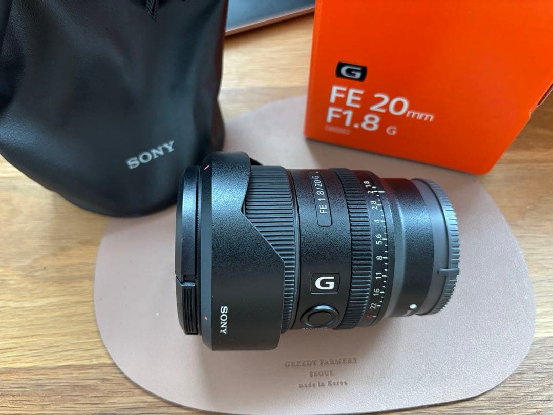 SONY FE 20mm F1.8 G 【極美品】プロテクター付　日曜限定割引中