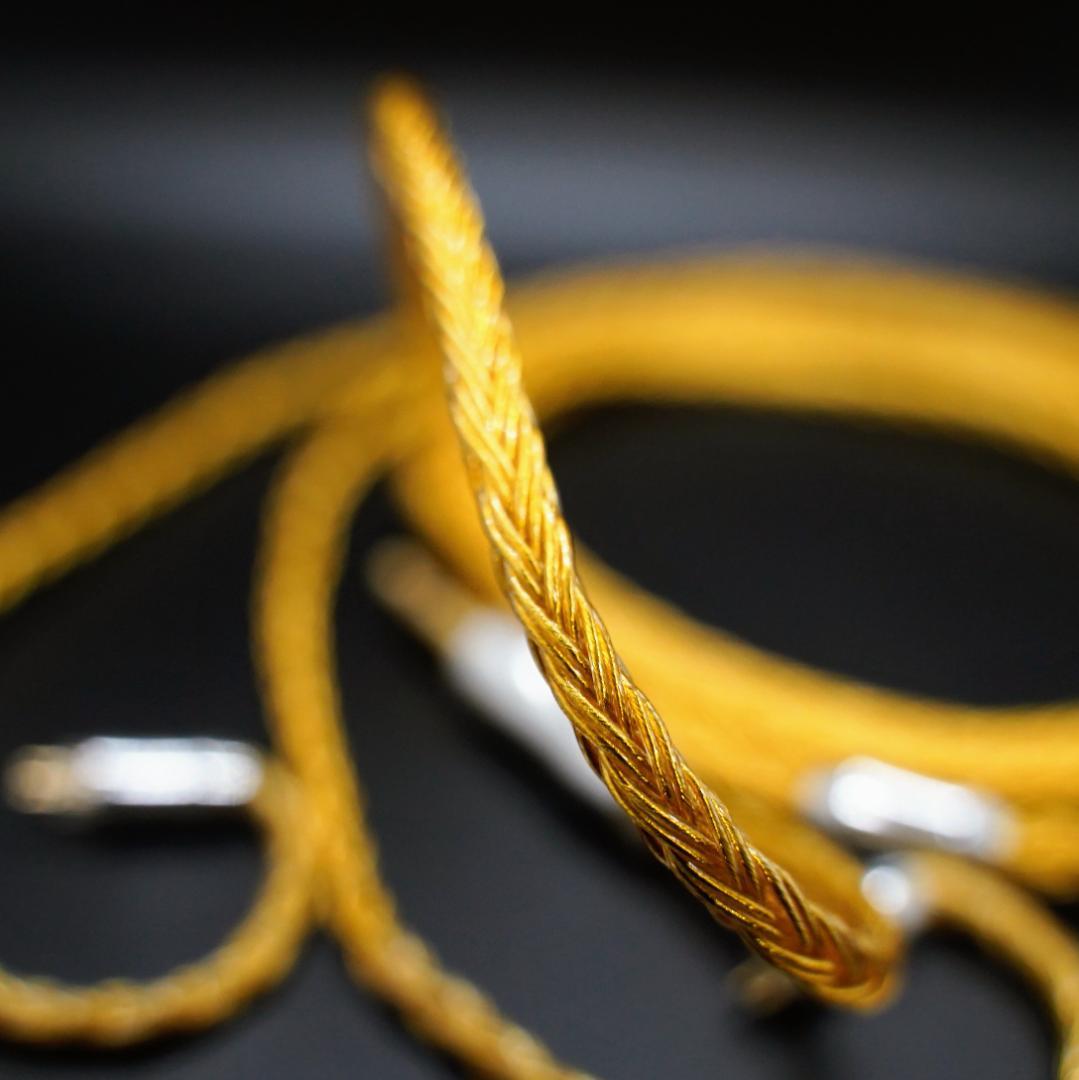 超希少!16芯 金メッキリケーブル C IEM 0.78mm 2ピン/4.4mm