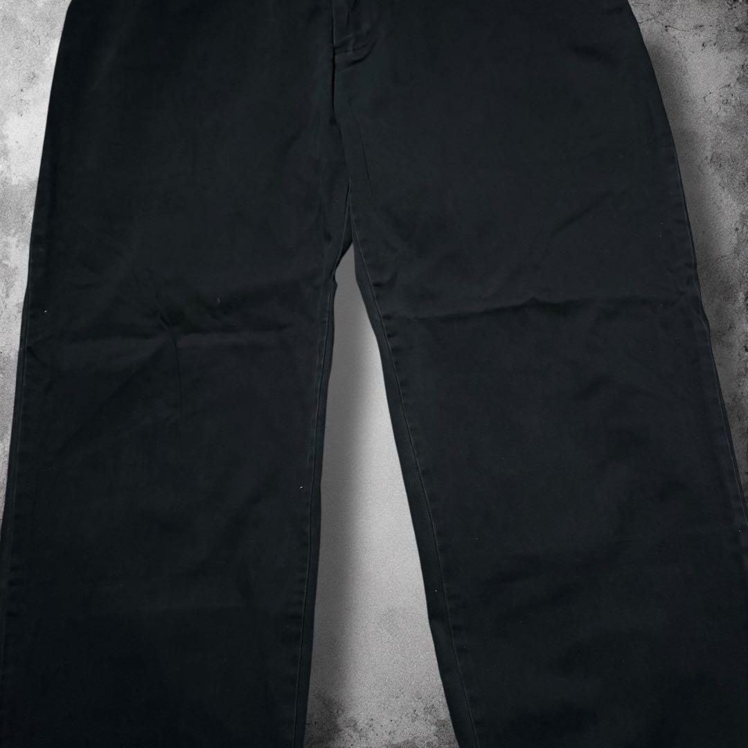 90s RalphLauren ポロチノ 初期タグ 黒チノパン ヴィンテージ