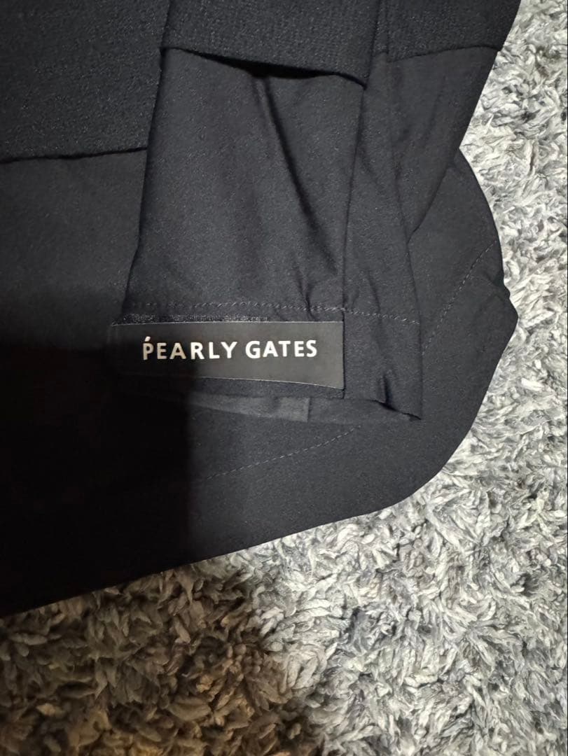 PEARLY GATES ブラックジャケット フード付き