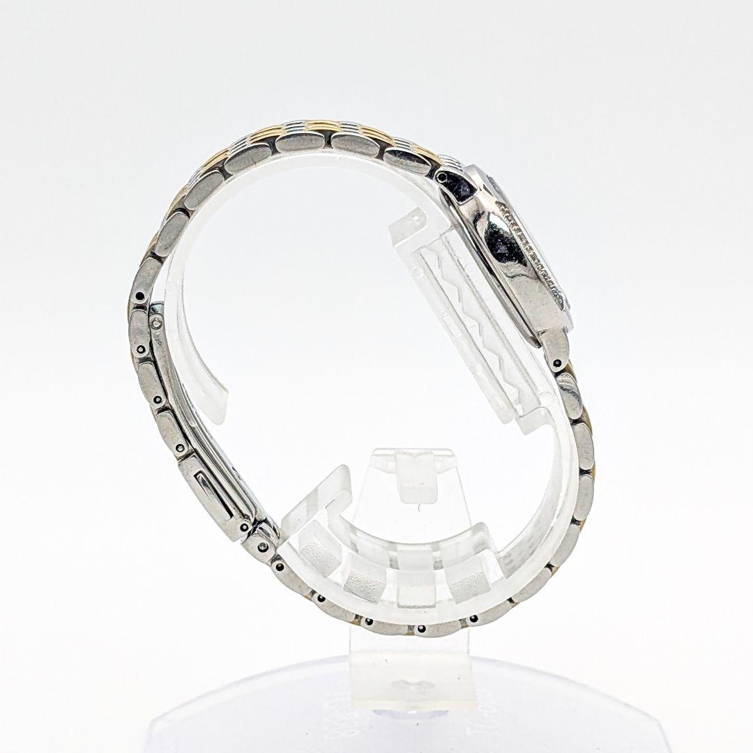 付属完備 SEIKO エクセリーヌ ソーラー ダイヤ 腕時計 V117-0AV0