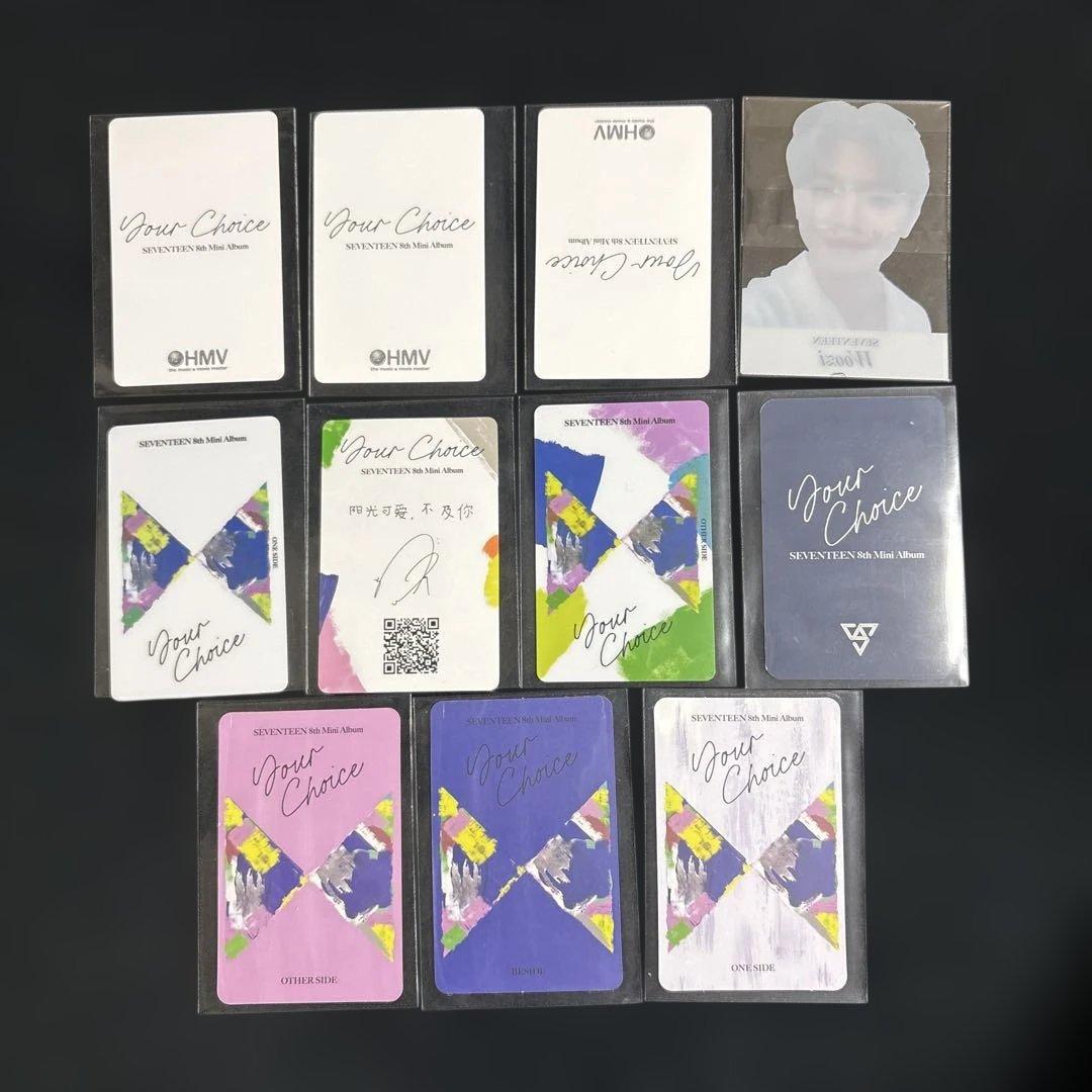 SEVENTEEN your choice HMV 中国　ウジ　トレカ