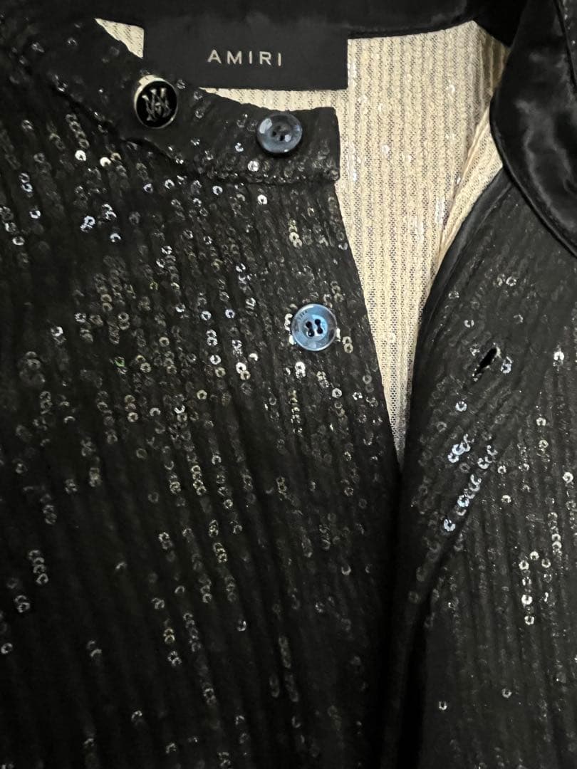 AMIRI アミリ スパンコール シャツ ジャケット LUNA SEA J着