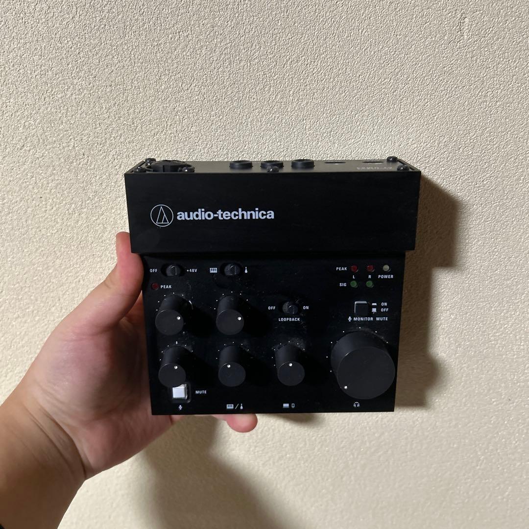 【美品】【動作確認済】オーディオテクニカ AT-UMX3 オーディオミキサー