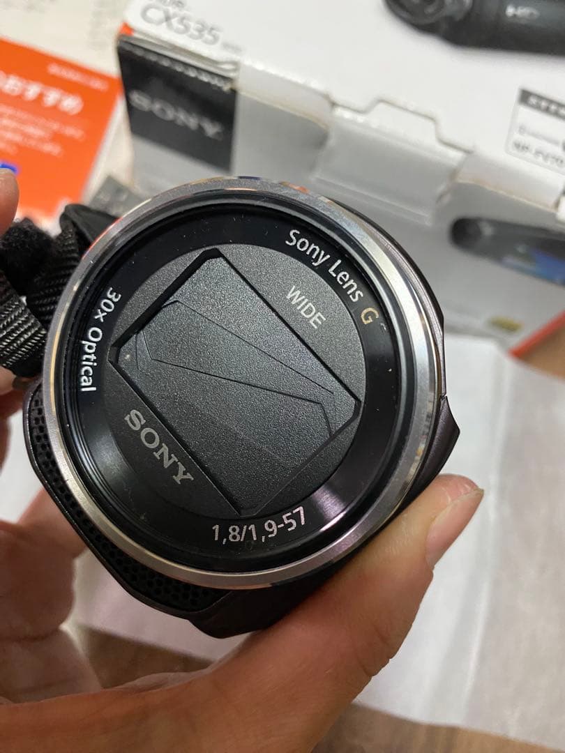 動作確認済SONY HDR-CX535 ビデオカメラ　ハンディカム
