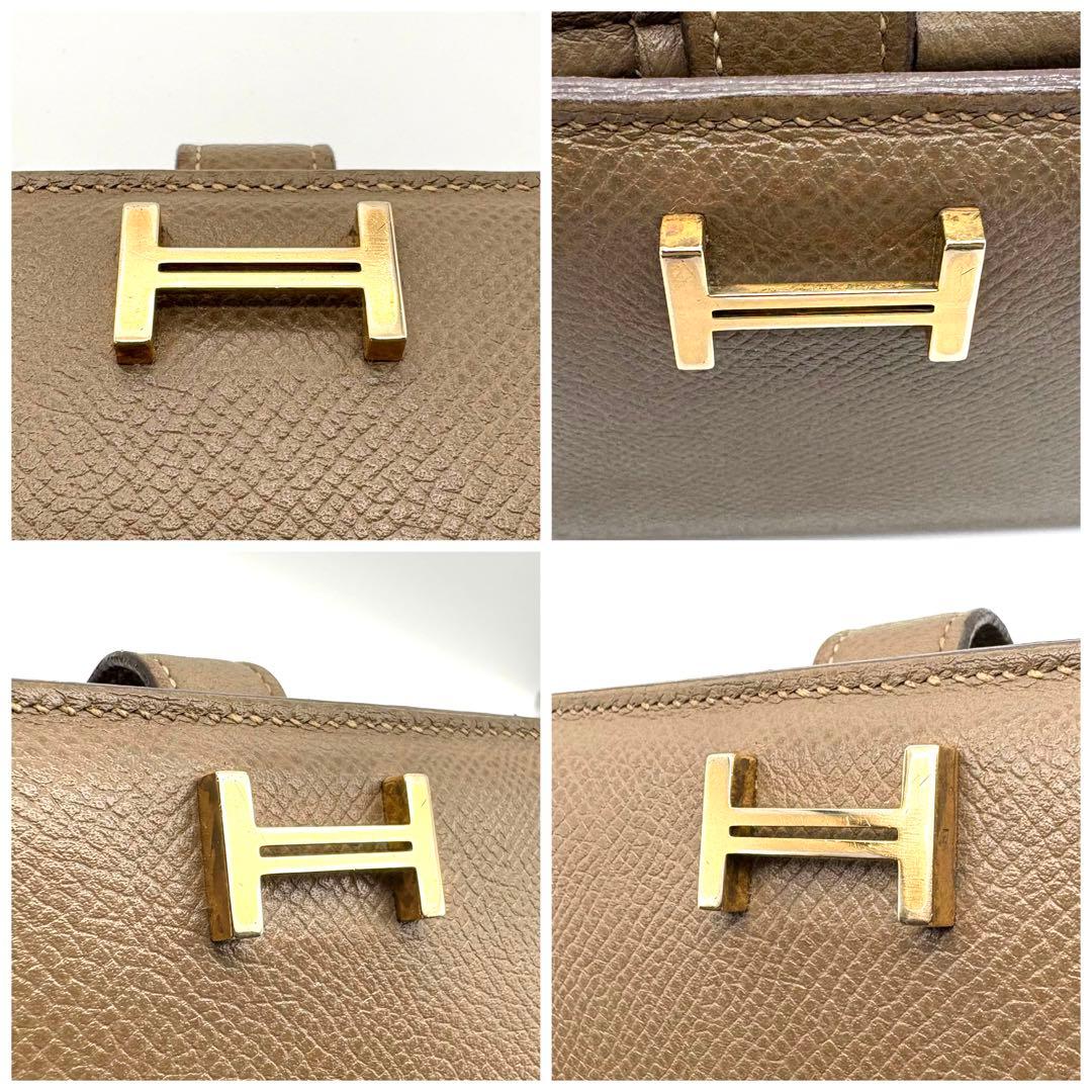 大人気✨HERMES エルメス　長財布　エトゥープ　箱付き　正規品