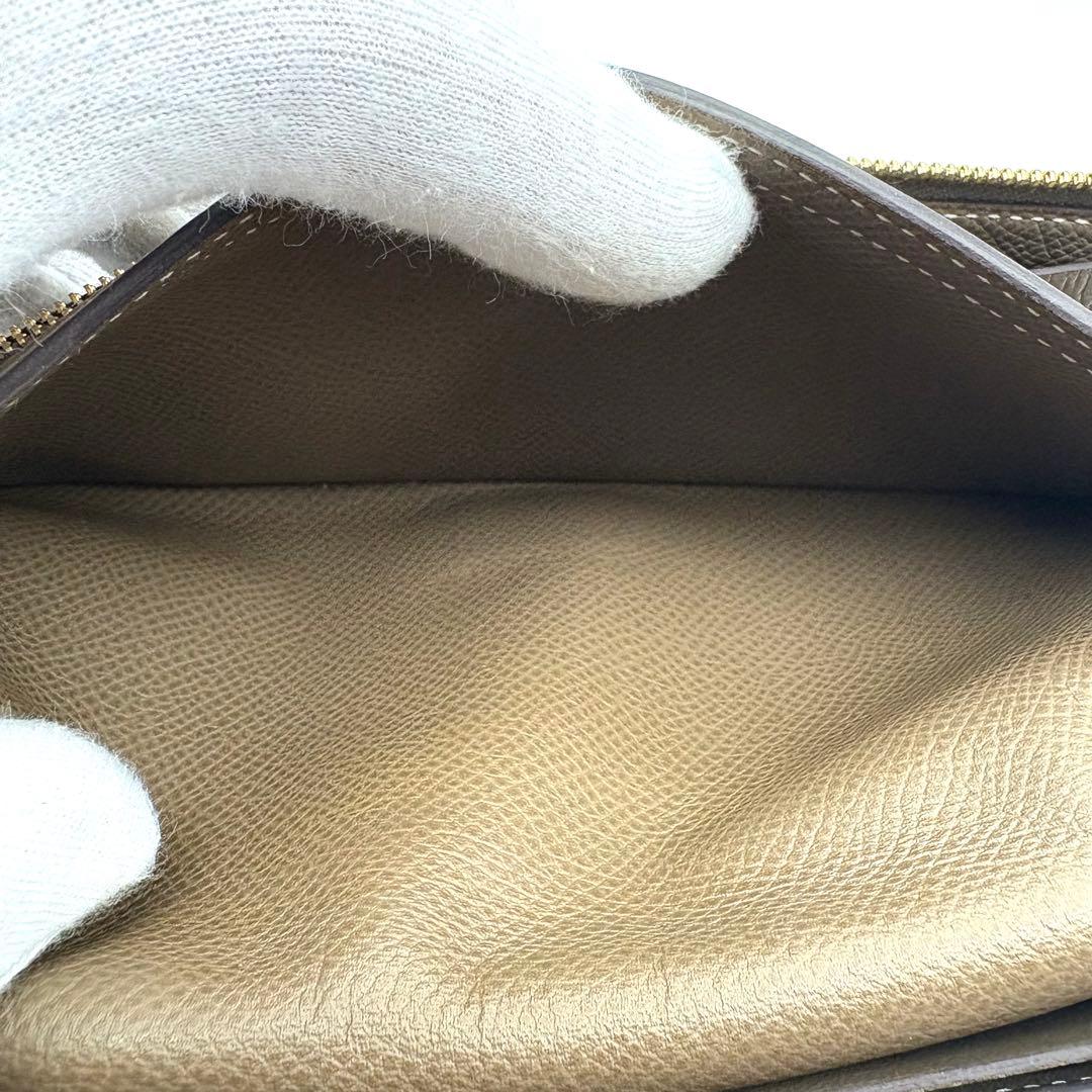 大人気✨HERMES エルメス　長財布　エトゥープ　箱付き　正規品