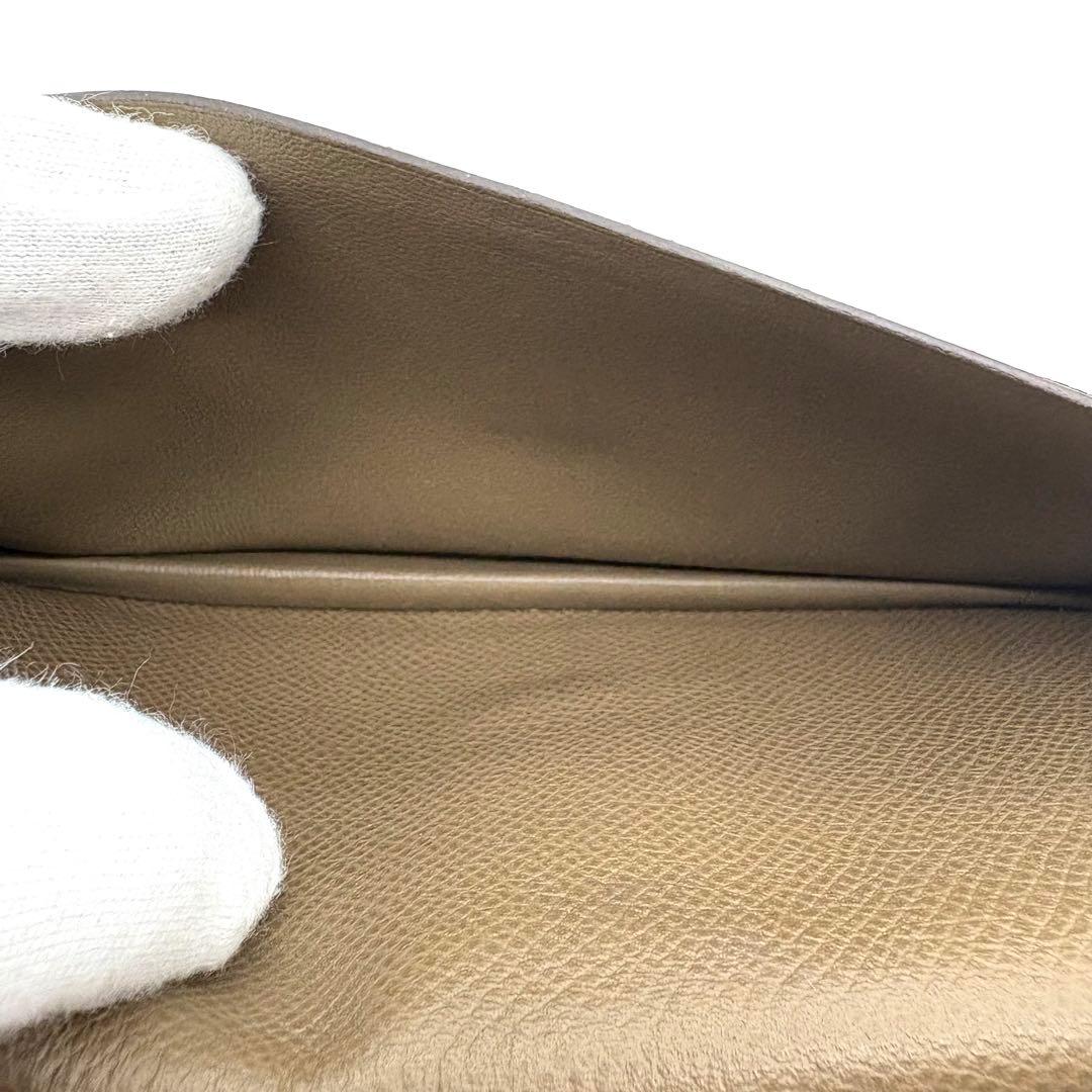 大人気✨HERMES エルメス　長財布　エトゥープ　箱付き　正規品