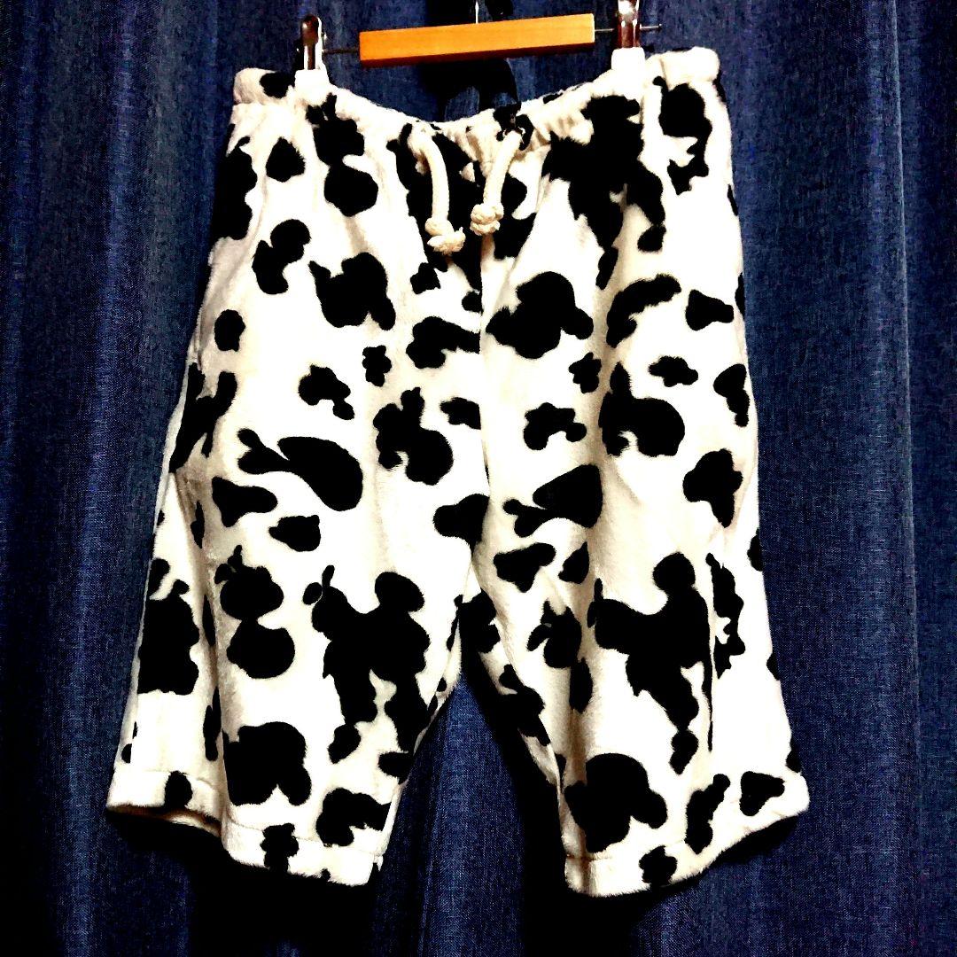 メールカリ　アニマル柄 ファー生地 ショートパンツmadeinUSA