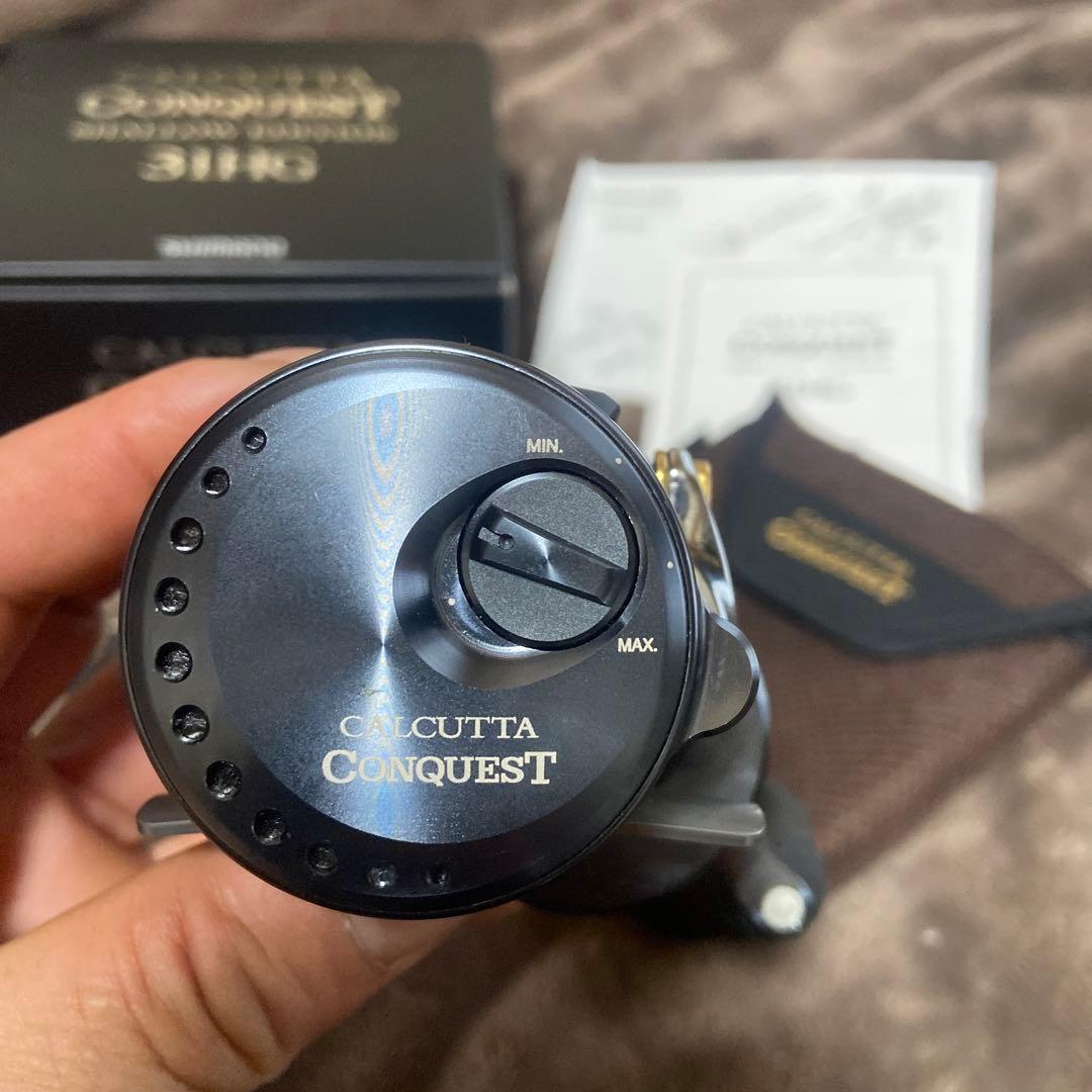 【美品、最終価格】シマノ 24カルカッタコンクエストSE 31HG(左巻き)